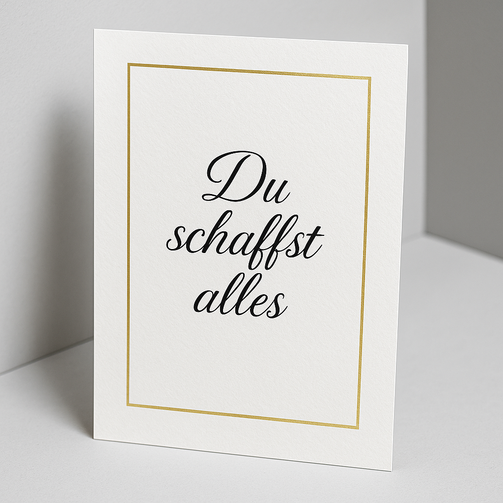 Schaffst alles